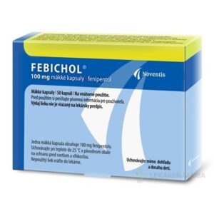 FEBICHOL kapsule 100 mg 50 ks