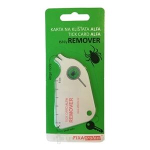 FIXAprotect karta na kliešte ALFA 1x1 ks