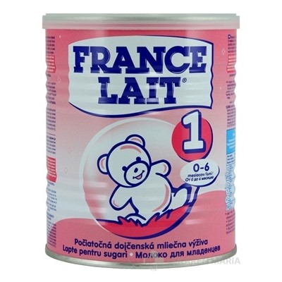 FRANCE LAIT 1 počiatočná mliečna výživa (0-6 mesiacov) 400 g