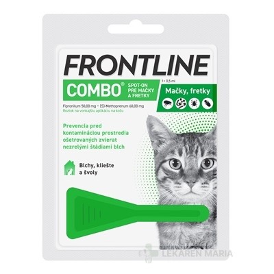 FRONTLINE Combo Spot-On pre mačky a fretky roztok (na kožu) 0