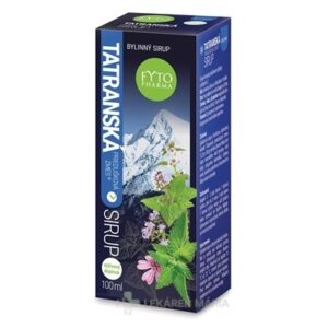 FYTO Tatranská priedušková zmes SIRUP 100 ml