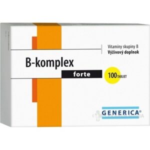 GENERICA B-komplex forte tablety 100 ks