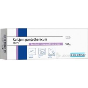 GENERICA Calcium pantothenicum masť Emollis extra mandľovým olejom 100 g