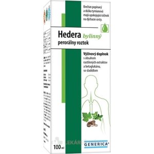 GENERICA Hedera bylinný perorálny roztok