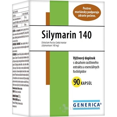 GENERICA Silymarin 140 kapsule 90 ks