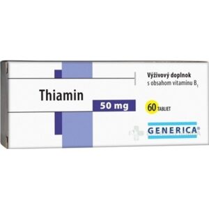 GENERICA Thiamin 50 mg tablety 60 ks