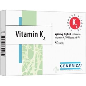 GENERICA Vitamin K2 kapsule 30 ks