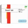 GENERICA Zinavit 600 s pomarančovou arómou tablety (vitamín C + Zinok) 120 ks