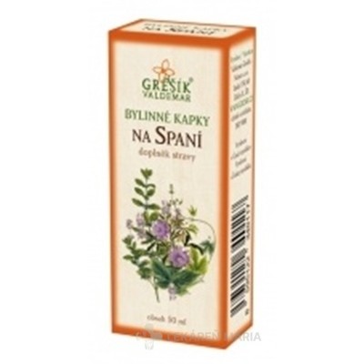 GREŠÍK BYLINNÉ KVAPKY NA SPANIE 1x50 ml