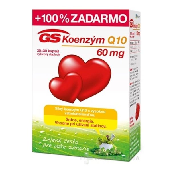 GS Koenzým Q10 60 mg NOVÝ