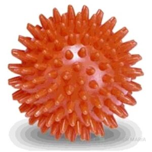 GYMY MASÁŽNA LOPTIČKA - ježko 6 cm oranžová priemer 6 cm