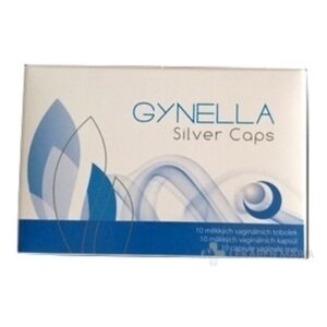GYNELLA Silver Caps mäkké vaginálne kapsuly 10 ks