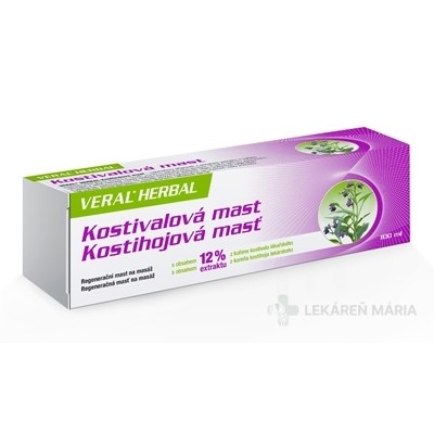 HERBACOS VERAL HERBAL kostihojová masť 100 ml