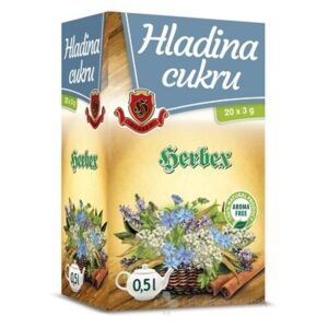 HERBEX HLADINA CUKRU bylinná zmes čaj 20x3 g