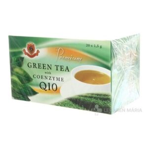 HERBEX Premium green tea s Q10 zelený čaj 20 ks