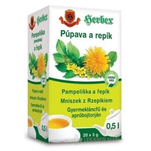 HERBEX Púpava a repík záparové vrecká 20x3 g (60 g)