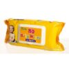 HYGIENICKÉ UTIERKY BABY WIPES S VITAMÍNOM E vlhčené obrúsky 80 ks