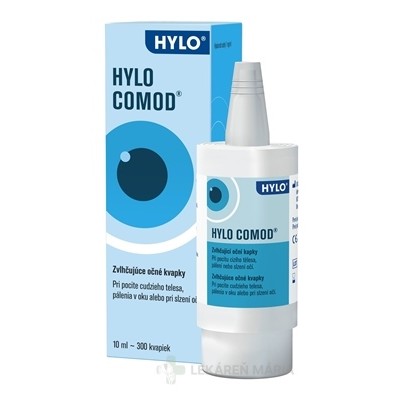 HYLO COMOD zvlhčujúce očné kvapky 10 ml