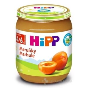 HiPP Príkrm BIO Marhule (od ukonč. 4./6. mesiaca) 125 g