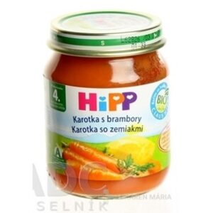 HiPP Príkrm Karotka so zemiakmi zeleninový (od ukonč. 4. mesiaca) 125 g