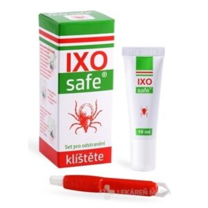IXOsafe set pre bezpečné odstránenie kliešťov 1x10 ml