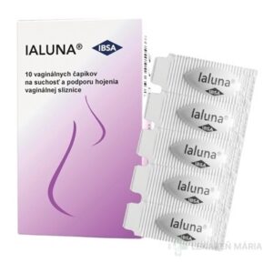 Ialuna vaginálne čapíky (s kyselinou hyalurónovou) 10 ks