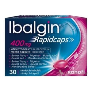 Ibalgin Rapidcaps 400 mg kapsule 30 ks