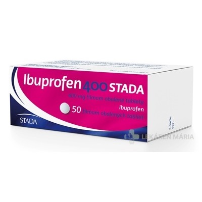 Ibuprofen 400 STADA tablety 50 ks