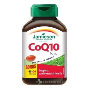 JAMIESON KOENZÝM Q10 60 mg kapsule 60+20 (80 ks)
