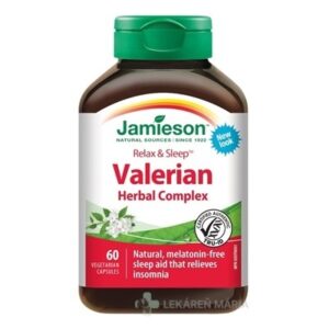 JAMIESON RELAX A SPÁNOK cps (Valeriána Herbal COMPLEX) 1x60 ks