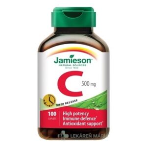 JAMIESON VITAMÍN C 500 mg tablety s postupným uvoľňovaním 100 ks