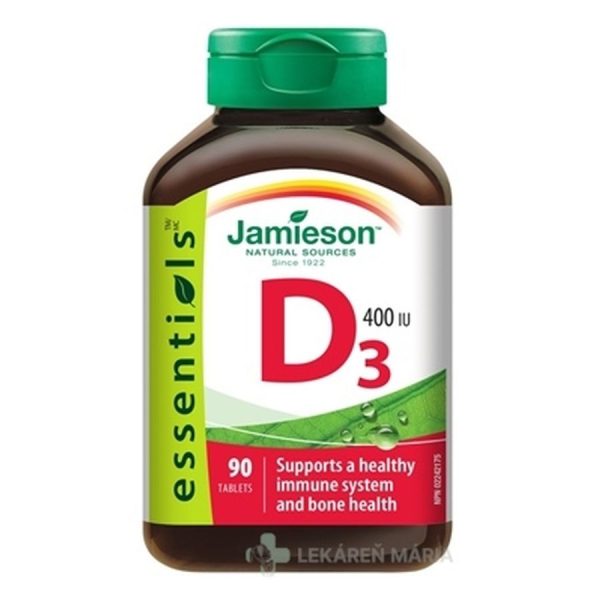 JAMIESON VITAMÍN D3 400 IU