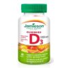 JAMIESON Vitamín D3 1000 IU gummies želatínové pastilky