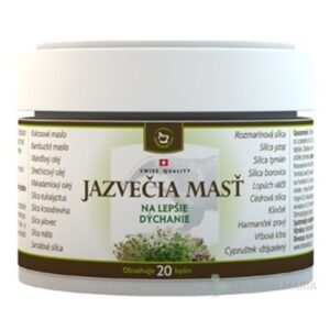 JAZVEČIA MASŤ na lepšie dýchanie 50 ml