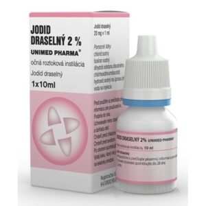 JODID DRASELNÝ 2 % UNIMED PHARMA očná instilácia 10 ml