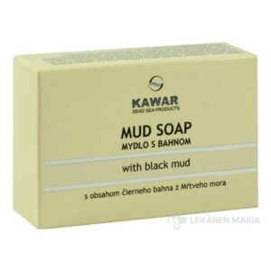 KAWAR Mydlo s obsahom čierneho bahna 120 g