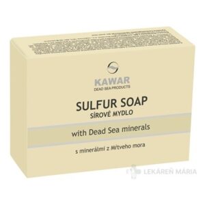 KAWAR SÍROVÉ MYDLO s minerálmi z Mŕtveho mora 120 g