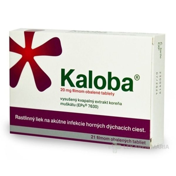Kaloba 20 mg filmom obalené tablety
