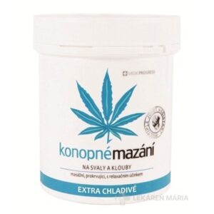 Konopné mazanie extra chladivé 250 ml
