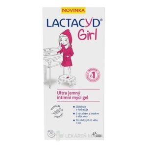 LACTACYD Girl intímny čistiaci gél 200 ml