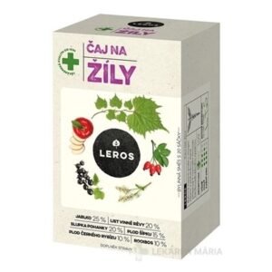 LEROS Čaj na žily 20 vreciek