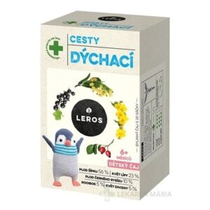 LEROS DETSKÝ ČAJ DÝCHACIE CESTY  (od 6+ mesiacov) 20x2 g (40 g)