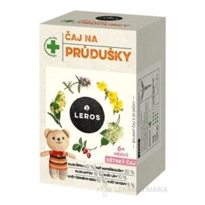 LEROS DETSKÝ ČAJ NA PRIEDUŠKY  (od 6+ mesiacov) 20x1
