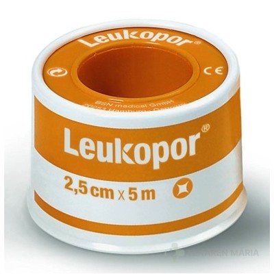 LEUKOPOR náplasť na cievke 25cm x 5m