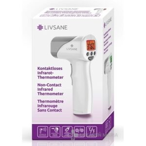 LIVSANE Bezdotykový infračervený teplomer digitálny 1 kus