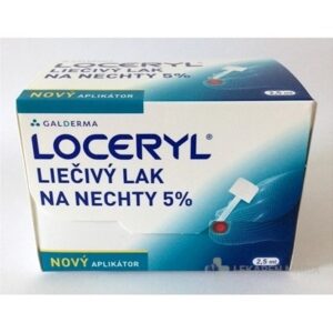 LOCERYL liečivý lak na nechty 5 % nový aplikátor lum 25 ml