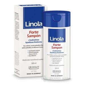 Linola Forte Šampón na suchú a svrbivú pokožku hlavy s kyselinou linolovou 200 ml
