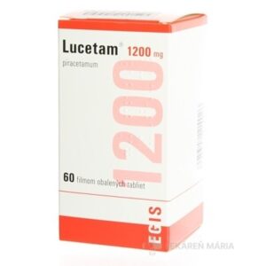 Lucetam 1200 mg tablety 60 ks