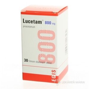 Lucetam 800 mg tablety 30 ks