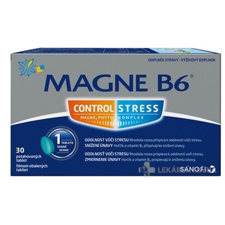 MAGNE B6 CONTROL STRESS tablety 30 ks | Lekáreň MÁRIA